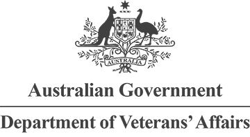 Department of Veterans' Affair's logo, click to go to the Department of Veterans' Affair's Website